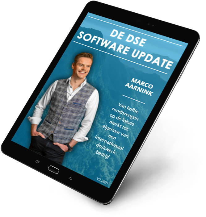 Tablet e-magazine De DSE Software Update Marco Aarnink