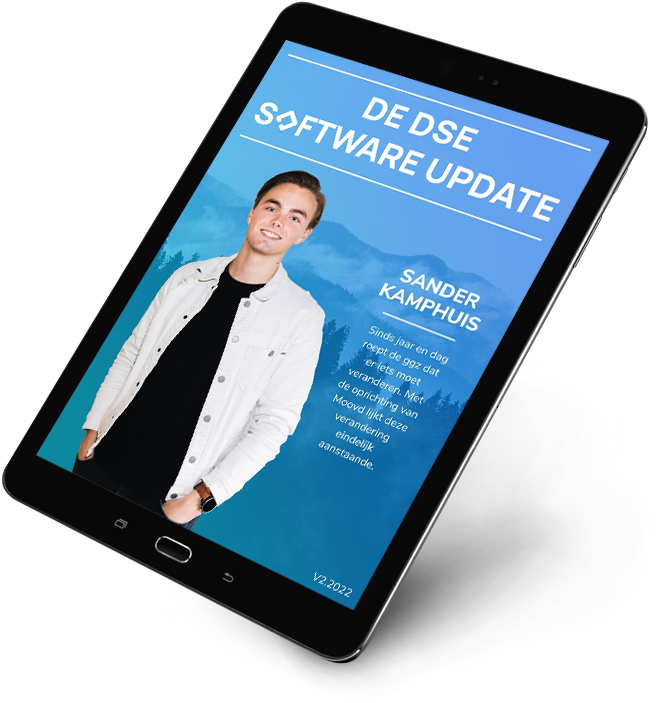 Tablet e-magazine De DSE Software Update Sander Kamphuis